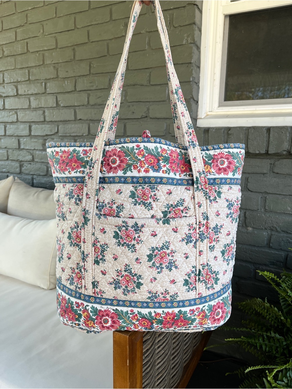 Vera Bradley Tea Garden Large Tote